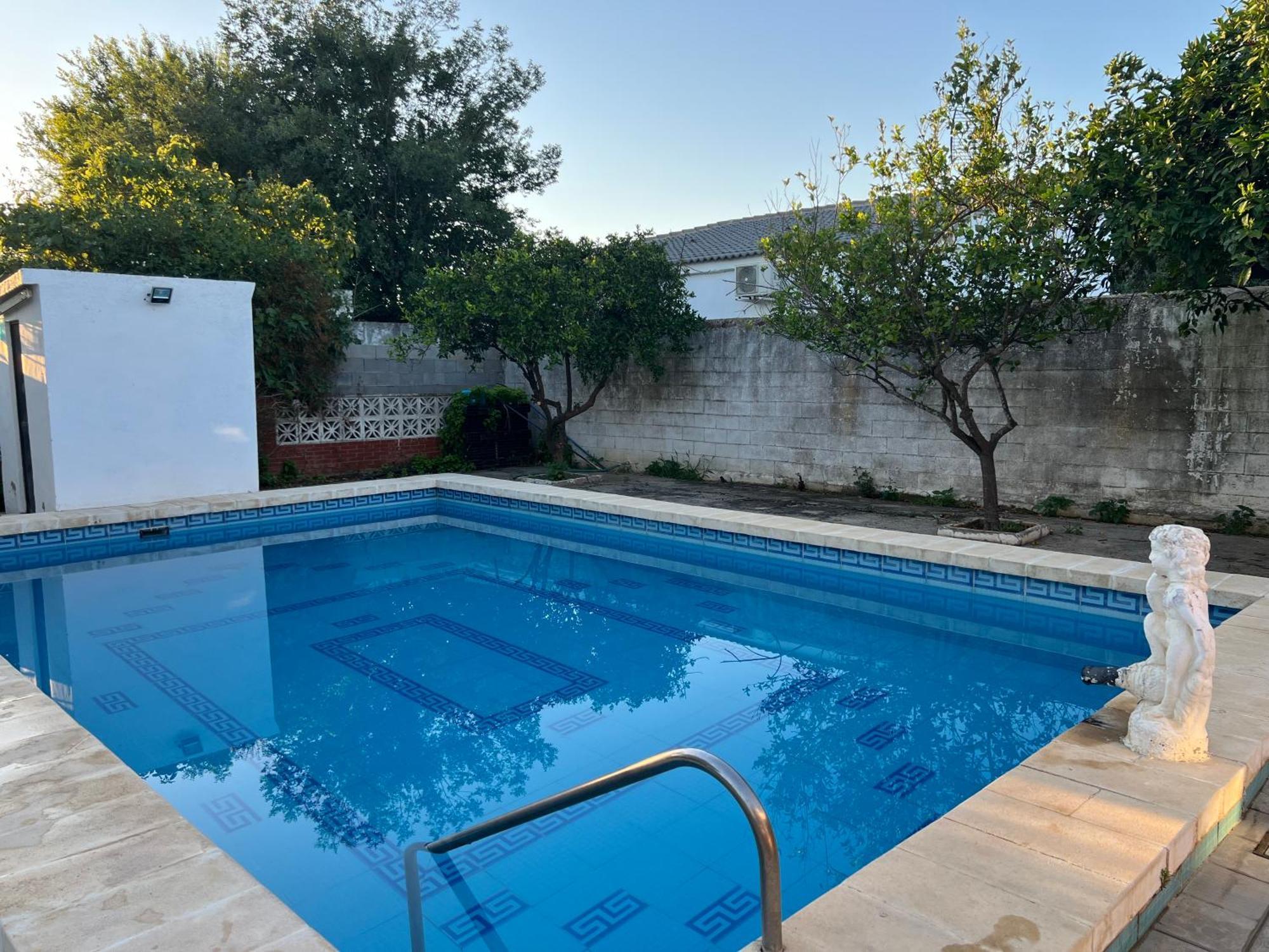 Chalet Piscina Jakuzzi Sevilla Hacienda de Tarazona Eksteriør bilde